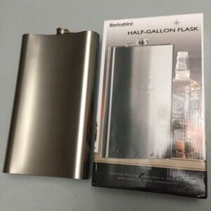 New In Box Berkshire 64 oz Half-Gallon Party Flask Great Christmas Birthday Gift